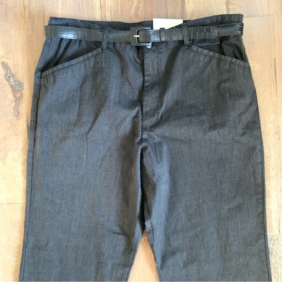 White Stag Essential Trouser Stretch Striped Pants NWT Size 18 - Picture 6 of 12